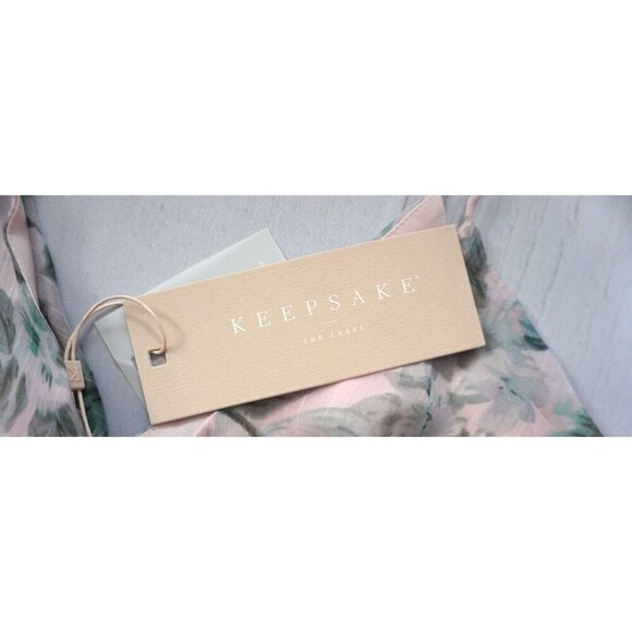 Keepsake the Label Cosmic Top Sage Floral Chiffon Blouse - Size M, NWT - Picture 5 of 10